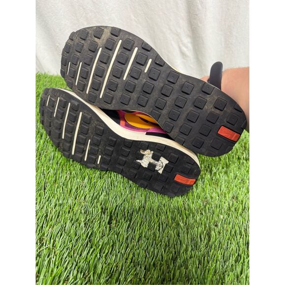 Nike Boys Waffle One DC0481-600 Pink Running Shoes Sneakers Size 7Y‎ - Picture 4 of 7